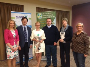 South Kerry Winner K&M Bakery Cahersiveen with SKDP CEO Noel Spillane, Chairperson Sheila Casey & Enterprise Officers Joanne Griffin & Anne O'Riordan